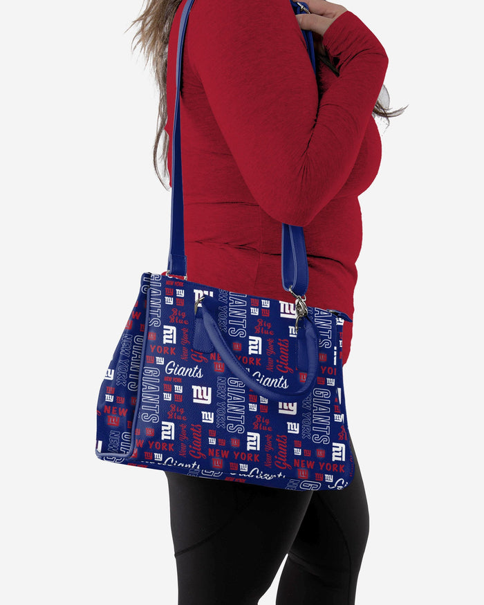 New York Giants Spirited Style Printed Collection Purse FOCO - FOCO.com