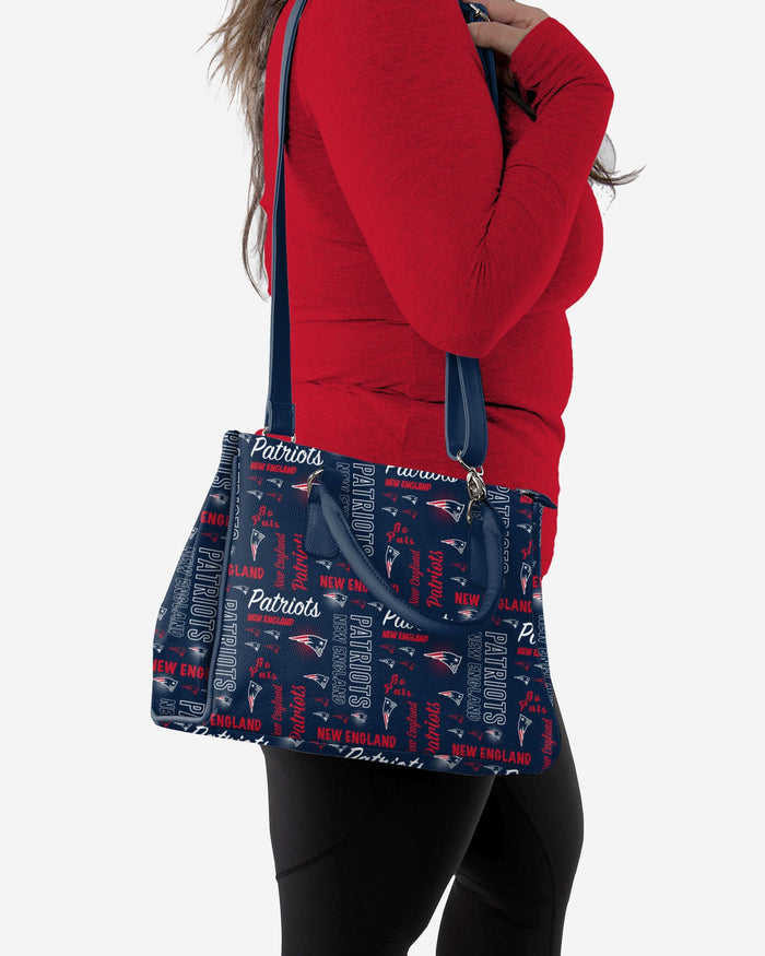 New England Patriots Spirited Style Printed Collection Purse FOCO - FOCO.com