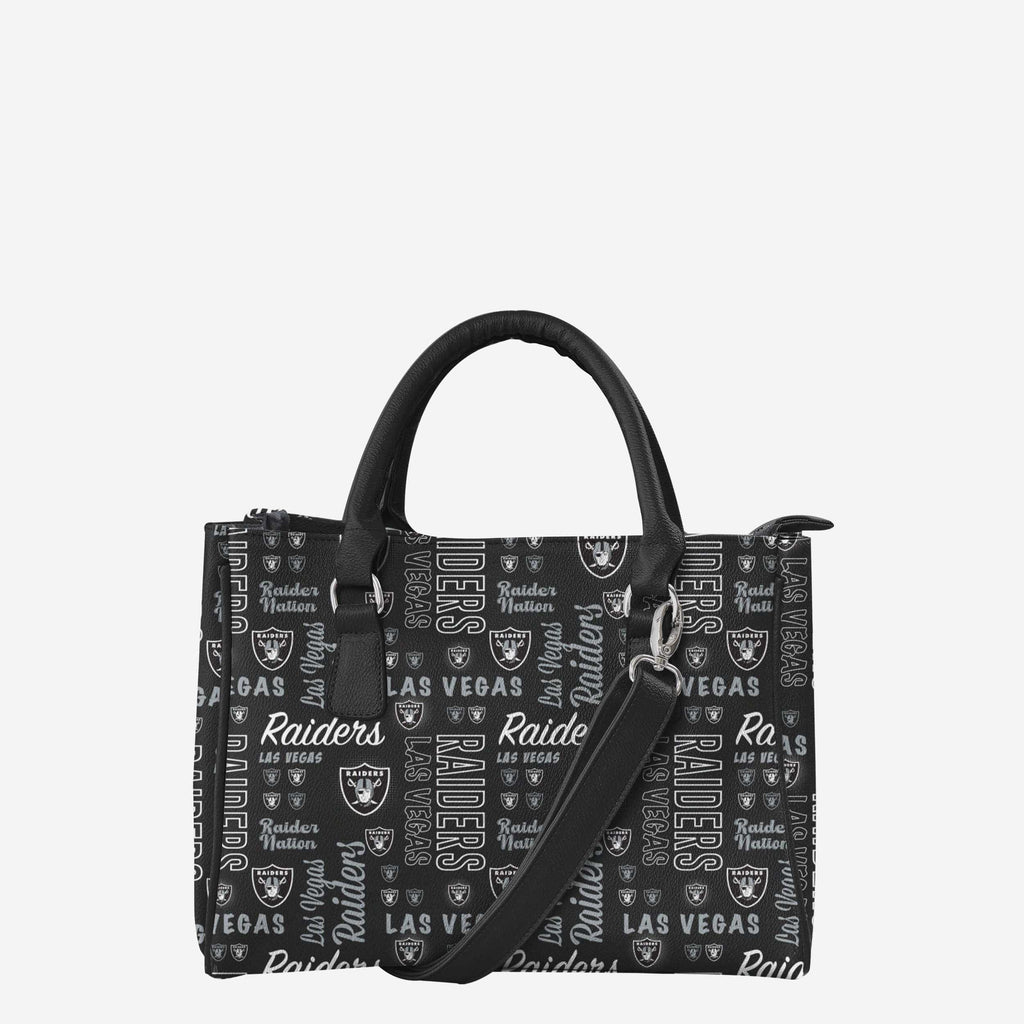 Las Vegas Raiders Spirited Style Printed Collection Purse FOCO - FOCO.com