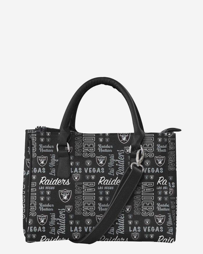 Las Vegas Raiders Spirited Style Printed Collection Purse FOCO - FOCO.com