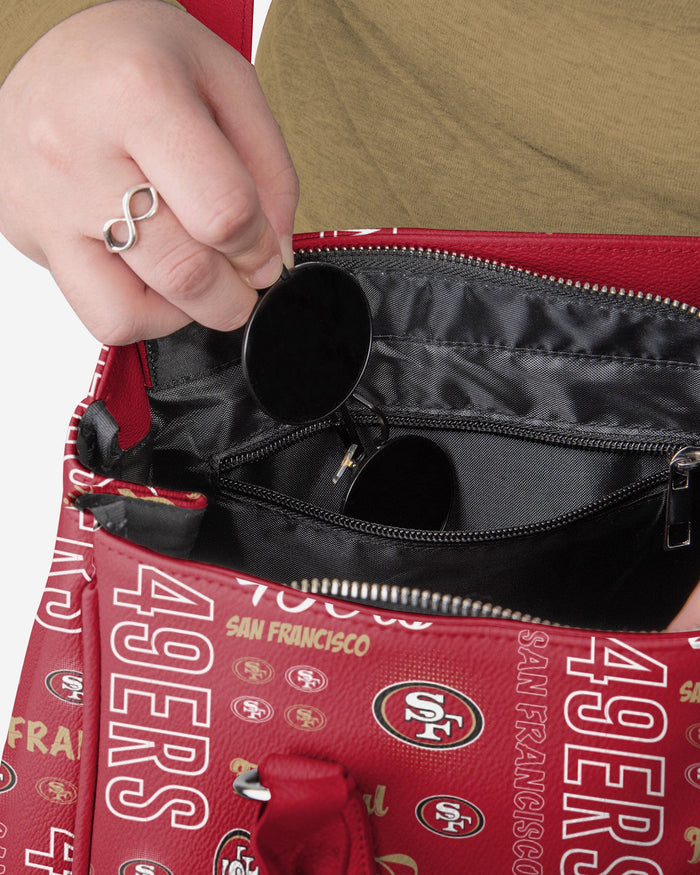 San Francisco 49ers Spirited Style Printed Collection Purse FOCO - FOCO.com