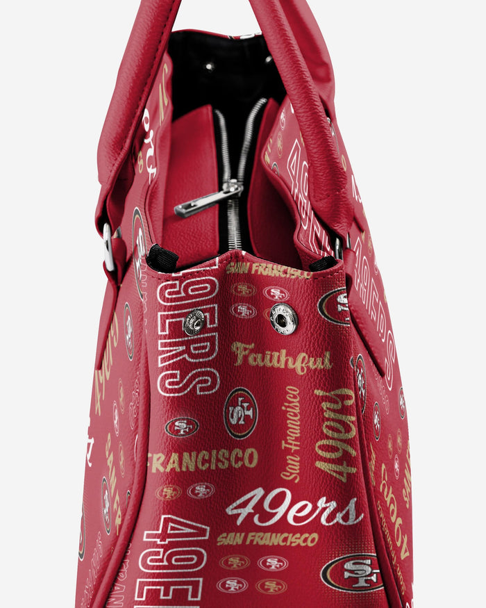 San Francisco 49ers Spirited Style Printed Collection Purse FOCO - FOCO.com