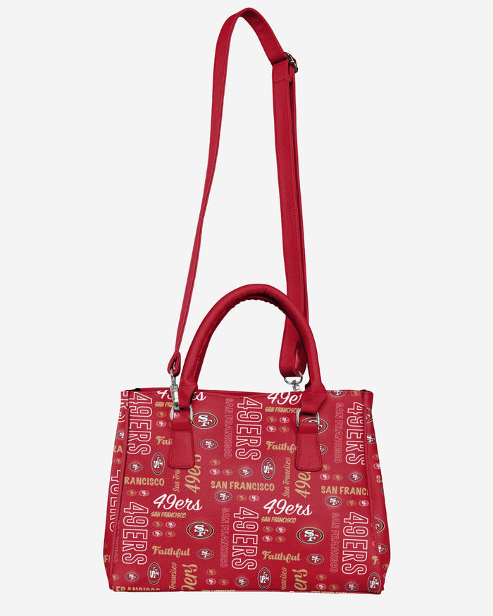 San Francisco 49ers Spirited Style Printed Collection Purse FOCO - FOCO.com