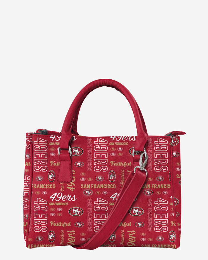 San Francisco 49ers Spirited Style Printed Collection Purse FOCO - FOCO.com