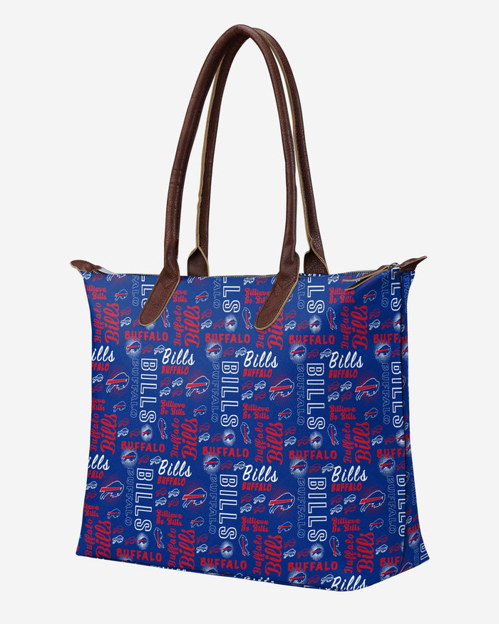 Buffalo Bills Spirited Style Printed Collection Tote Bag FOCO - FOCO.com