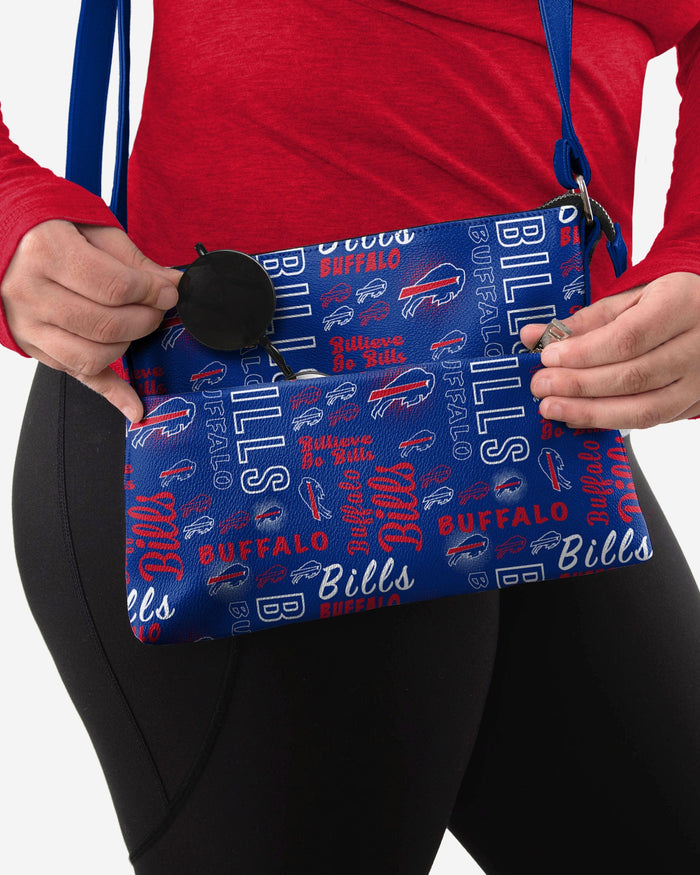 Buffalo Bills Spirited Style Printed Collection Foldover Tote Bag FOCO - FOCO.com