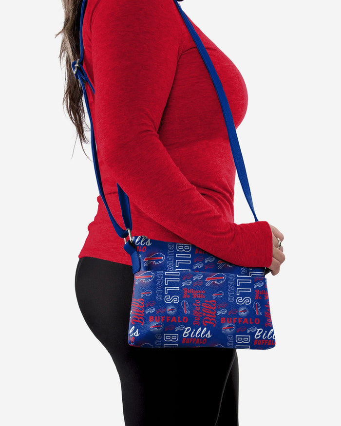 Buffalo Bills Spirited Style Printed Collection Foldover Tote Bag FOCO - FOCO.com