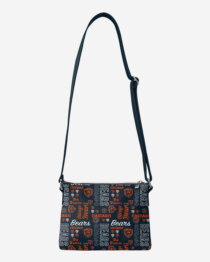 Chicago Bears Spirited Style Printed Collection Foldover Tote Bag FOCO - FOCO.com