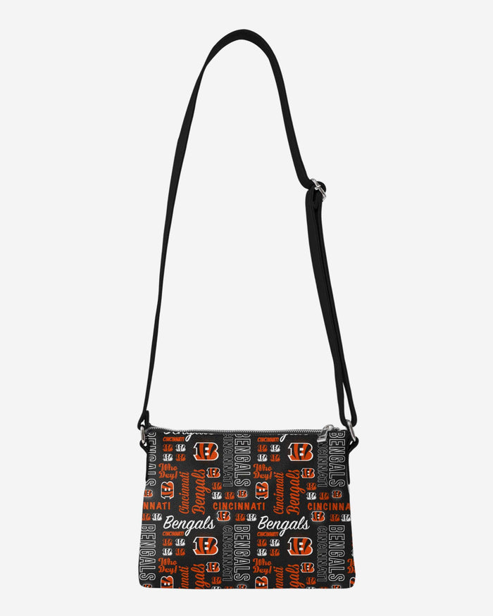 Cincinnati Bengals Spirited Style Printed Collection Foldover Tote Bag FOCO - FOCO.com