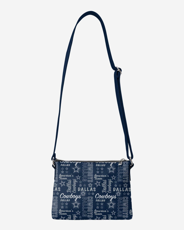 Dallas Cowboys Spirited Style Printed Collection Foldover Tote Bag FOCO - FOCO.com