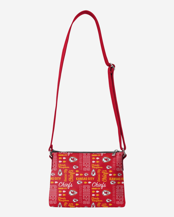 Kansas City Chiefs Spirited Style Printed Collection Foldover Tote Bag FOCO - FOCO.com