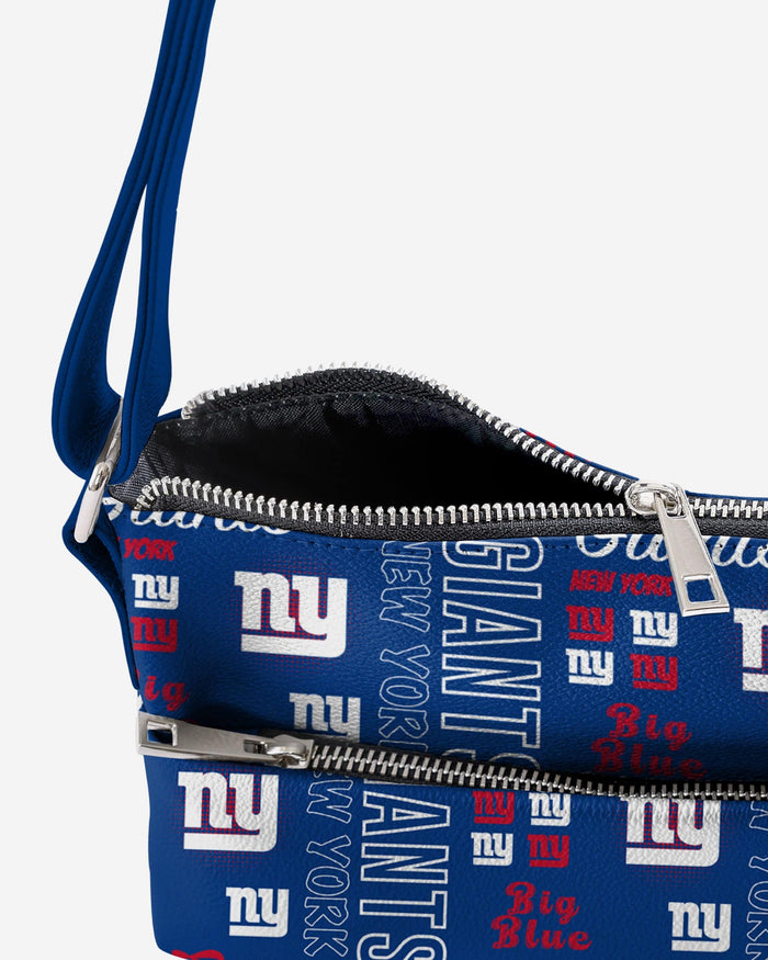 New York Giants Spirited Style Printed Collection Foldover Tote Bag FOCO - FOCO.com