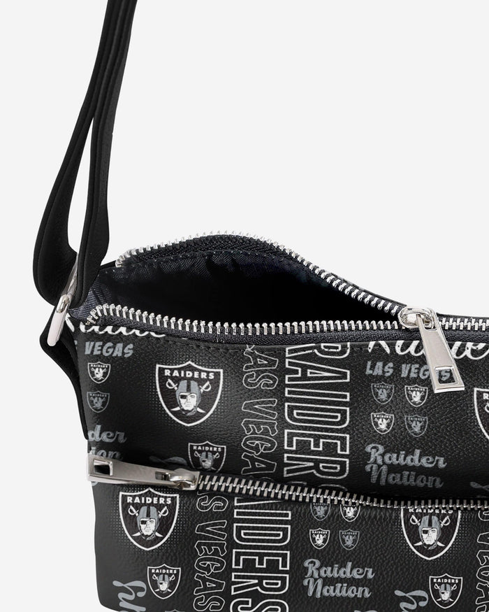 Las Vegas Raiders Spirited Style Printed Collection Foldover Tote Bag FOCO - FOCO.com