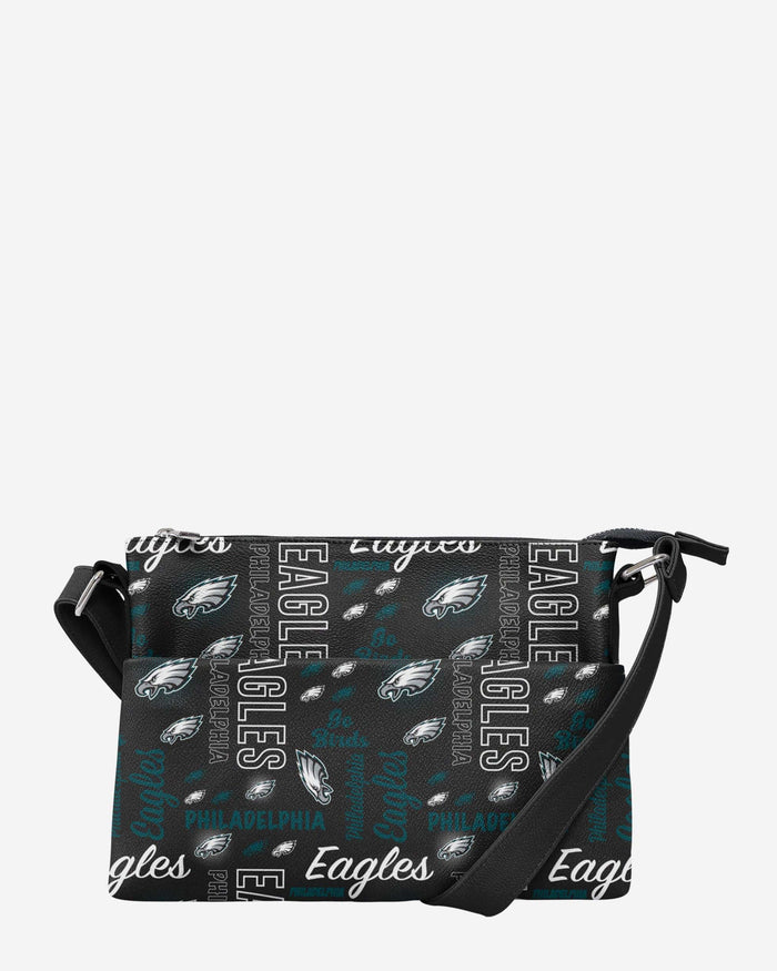 Philadelphia Eagles Spirited Style Printed Collection Foldover Tote Bag FOCO - FOCO.com