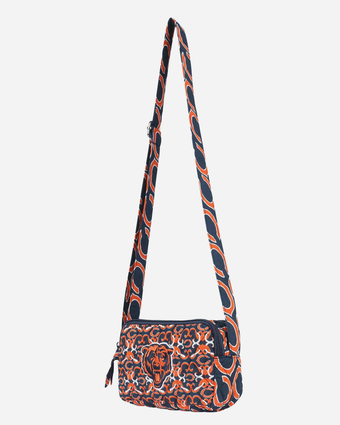 Chicago Bears Quilted Crossbody Bag FOCO - FOCO.com