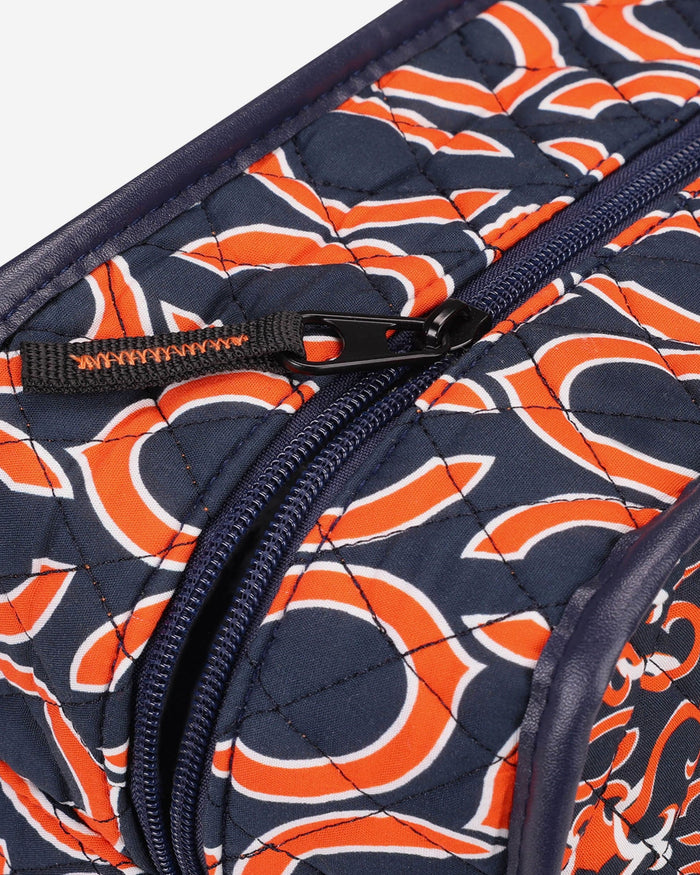 Chicago Bears Quilted Printed Cosmetic Bag FOCO - FOCO.com