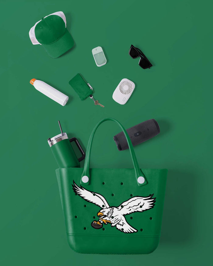 Philadelphia Eagles Retro Big Logo Tailgate Tote Bag FOCO - FOCO.com