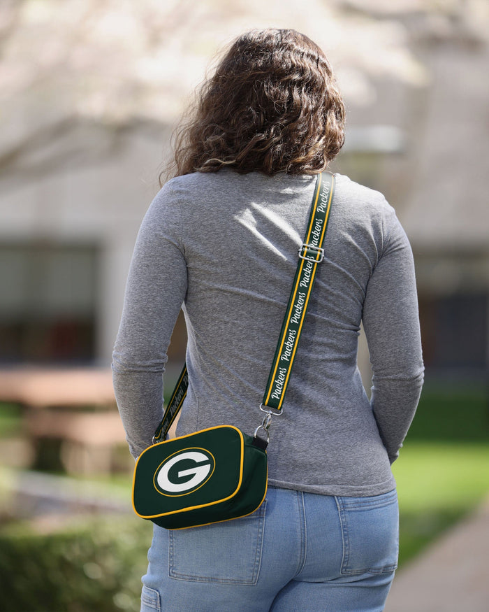 Green Bay Packers Team Logo Crossbody Bag FOCO - FOCO.com