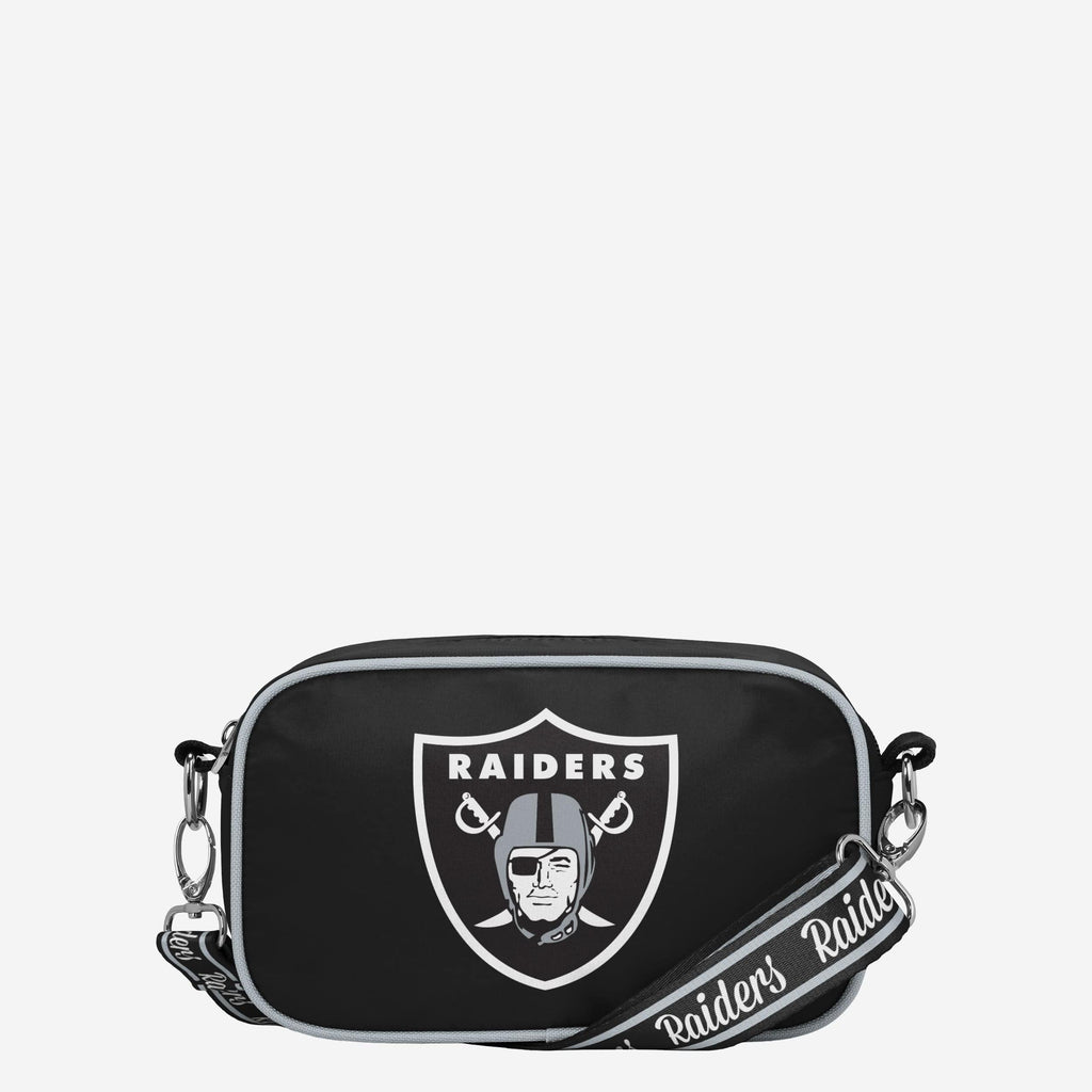 Las Vegas Raiders Team Logo Crossbody Bag FOCO - FOCO.com