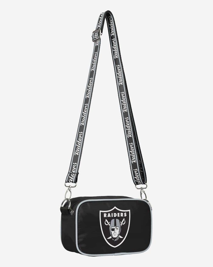 Las Vegas Raiders Team Logo Crossbody Bag FOCO - FOCO.com