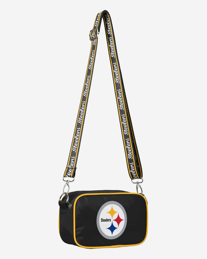 Pittsburgh Steelers Team Logo Crossbody Bag FOCO - FOCO.com