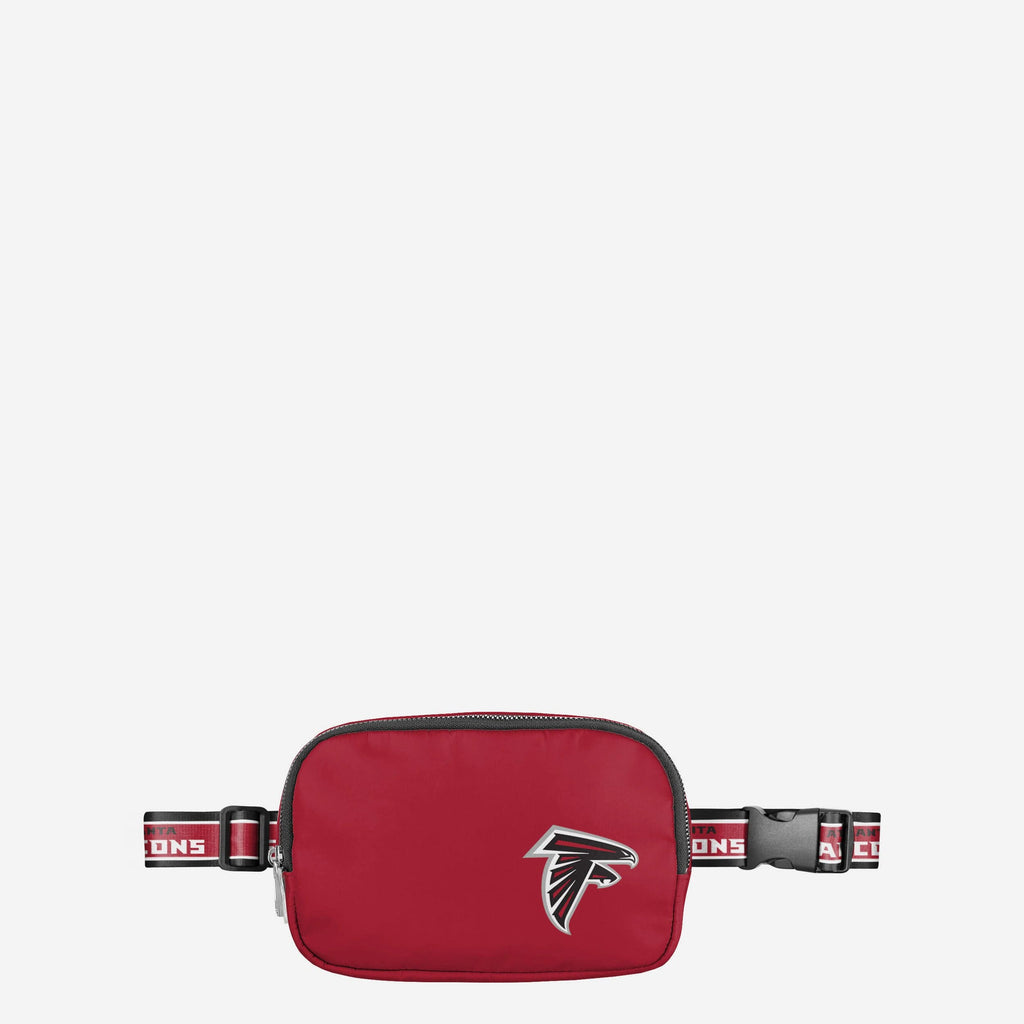 Atlanta Falcons Team Wordmark Crossbody Belt Bag FOCO - FOCO.com