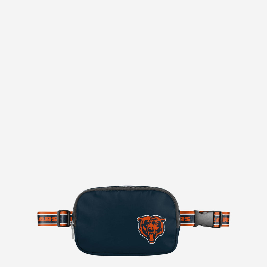 Chicago Bears Team Wordmark Crossbody Belt Bag FOCO - FOCO.com