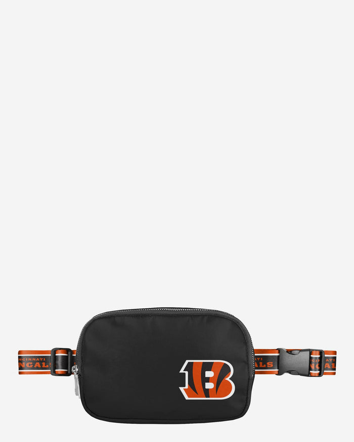 Cincinnati Bengals Team Wordmark Crossbody Belt Bag FOCO - FOCO.com