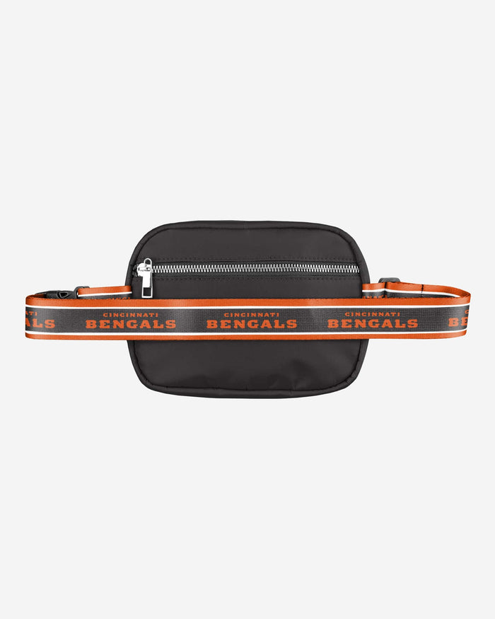 Cincinnati Bengals Team Wordmark Crossbody Belt Bag FOCO - FOCO.com