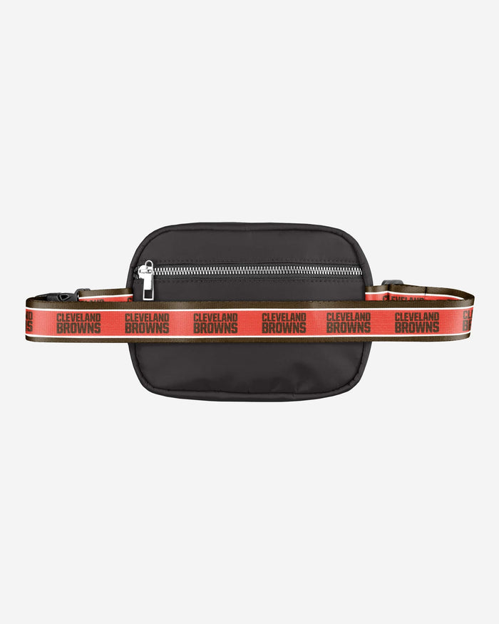 Cleveland Browns Team Wordmark Crossbody Belt Bag FOCO - FOCO.com