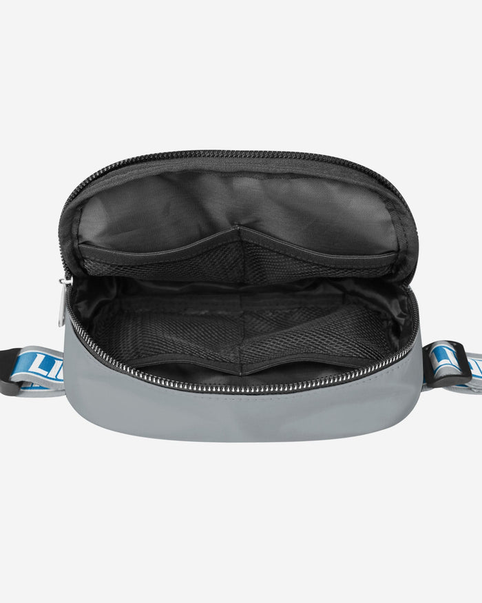 Detroit Lions Team Wordmark Crossbody Belt Bag FOCO - FOCO.com