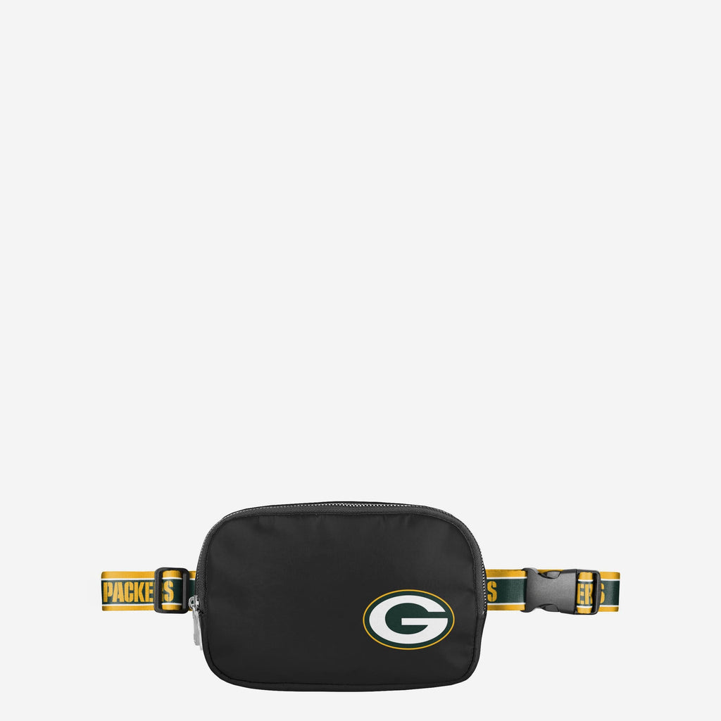 Green Bay Packers Team Wordmark Crossbody Belt Bag FOCO - FOCO.com