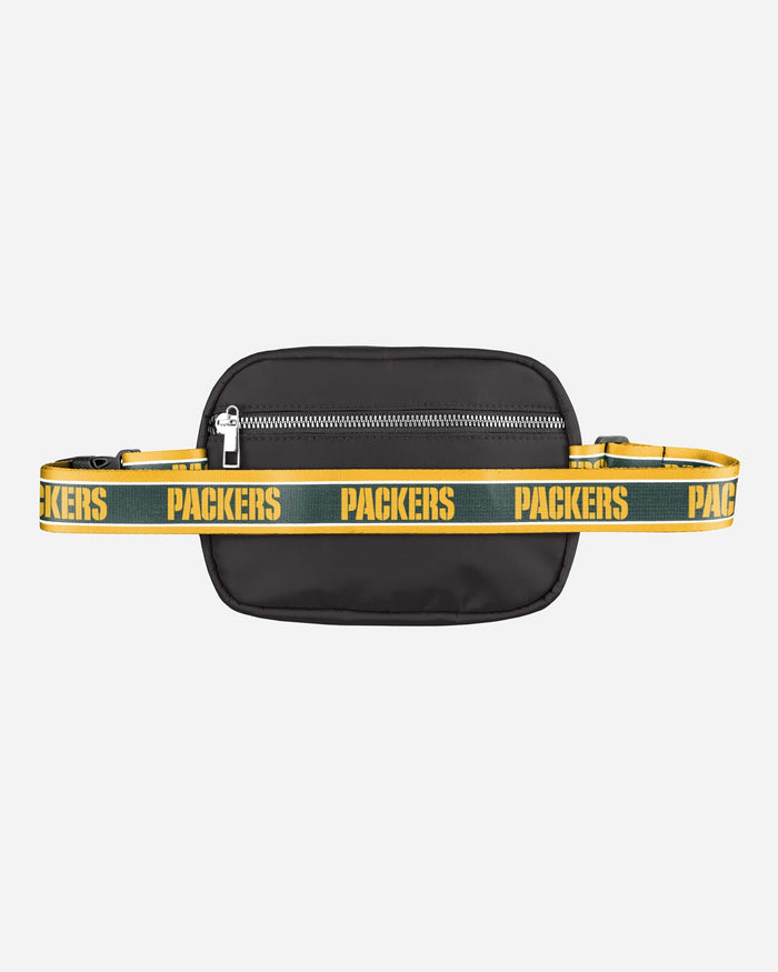 Green Bay Packers Team Wordmark Crossbody Belt Bag FOCO - FOCO.com