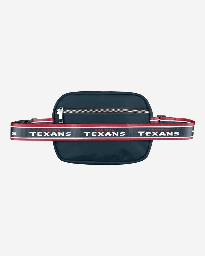 Houston Texans Team Wordmark Crossbody Belt Bag FOCO - FOCO.com