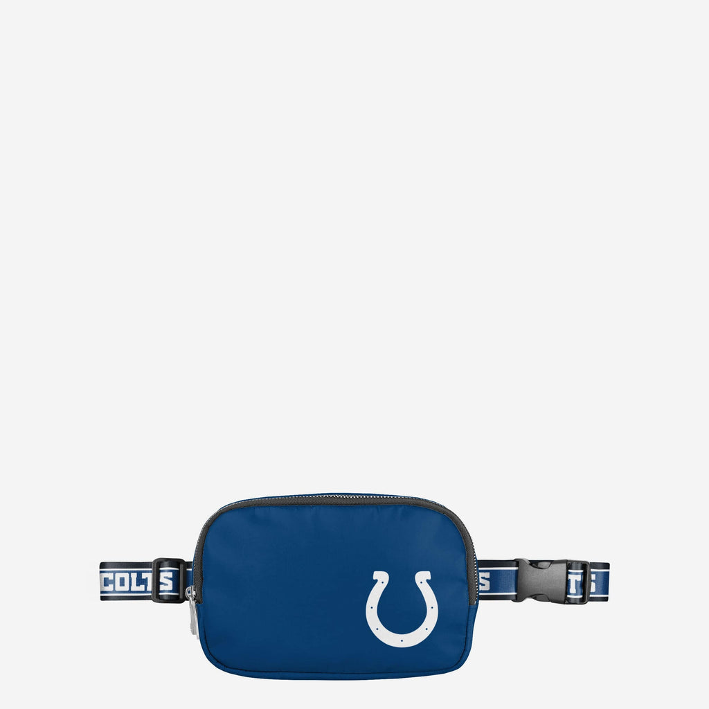 Indianapolis Colts Team Wordmark Crossbody Belt Bag FOCO - FOCO.com