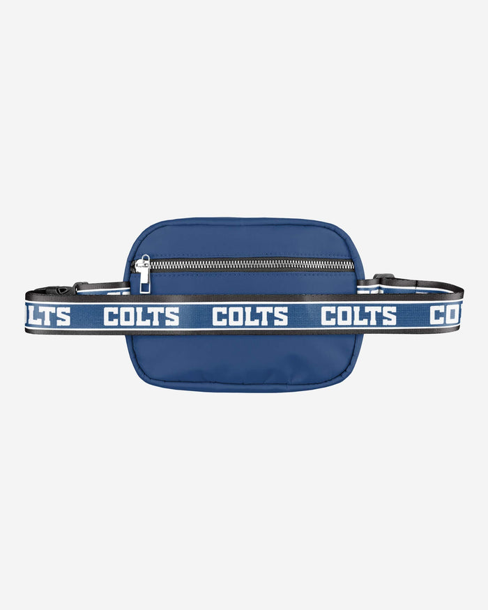 Indianapolis Colts Team Wordmark Crossbody Belt Bag FOCO - FOCO.com