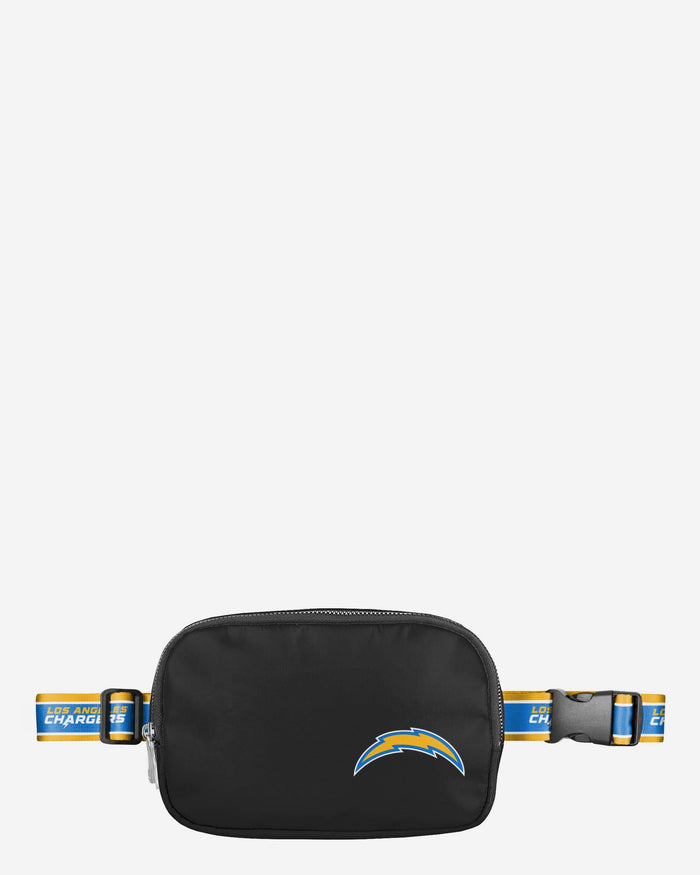 Los Angeles Chargers Team Wordmark Crossbody Belt Bag FOCO - FOCO.com