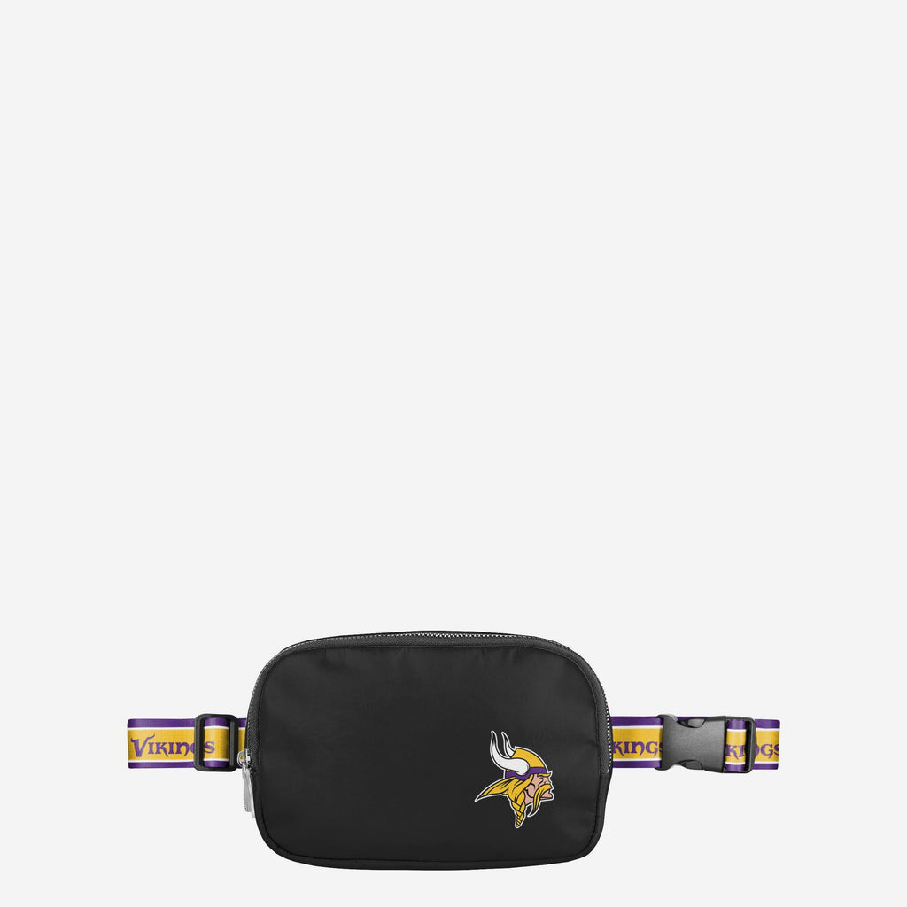 Minnesota Vikings Team Wordmark Crossbody Belt Bag FOCO - FOCO.com