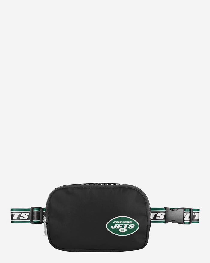 New York Jets Team Wordmark Crossbody Belt Bag FOCO - FOCO.com