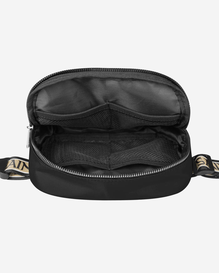 New Orleans Saints Team Wordmark Crossbody Belt Bag FOCO - FOCO.com