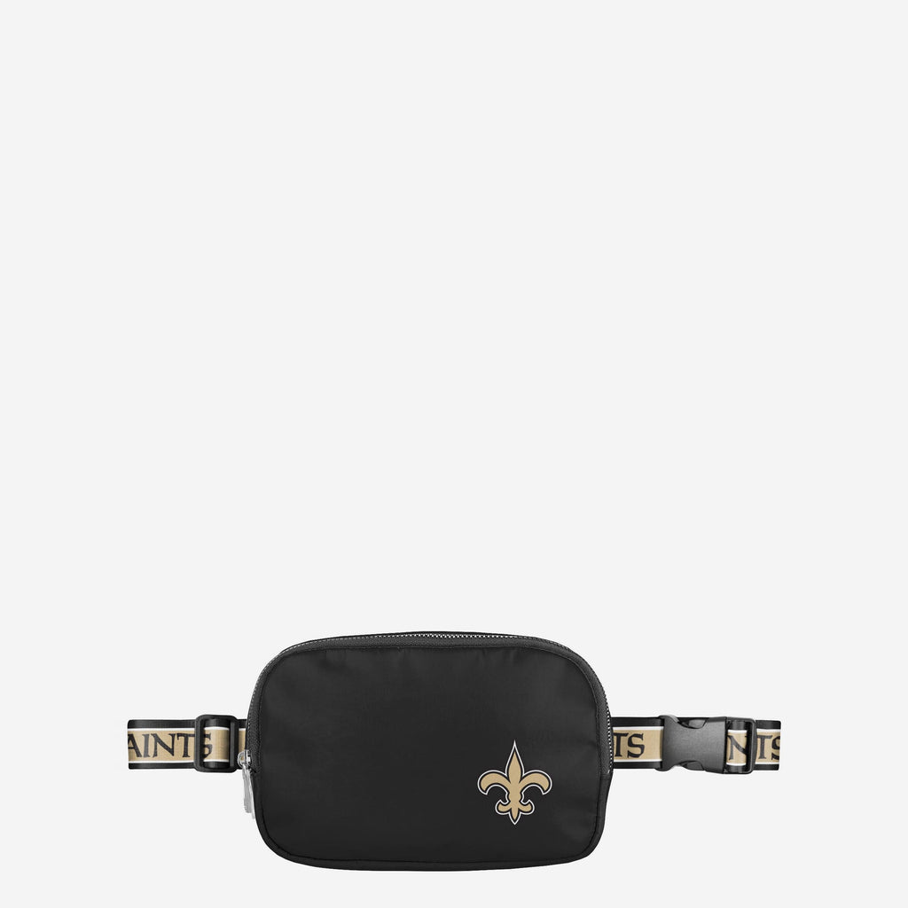 New Orleans Saints Team Wordmark Crossbody Belt Bag FOCO - FOCO.com