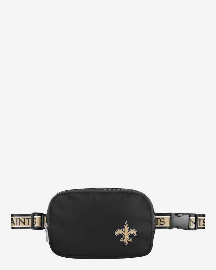 New Orleans Saints Team Wordmark Crossbody Belt Bag FOCO - FOCO.com