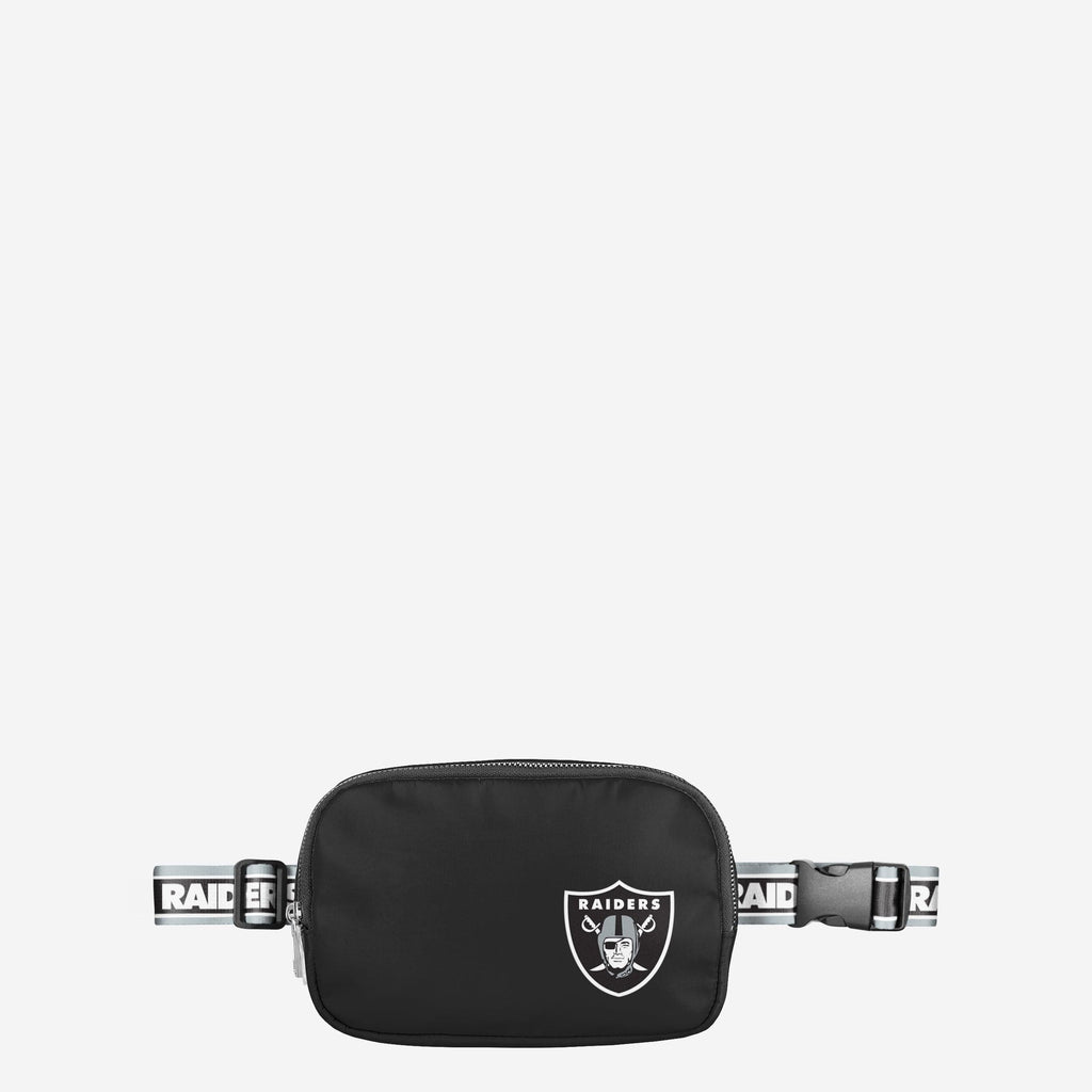 Las Vegas Raiders Team Wordmark Crossbody Belt Bag FOCO - FOCO.com