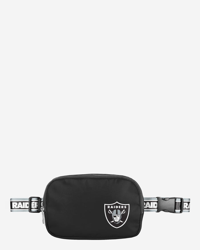 Las Vegas Raiders Team Wordmark Crossbody Belt Bag FOCO - FOCO.com