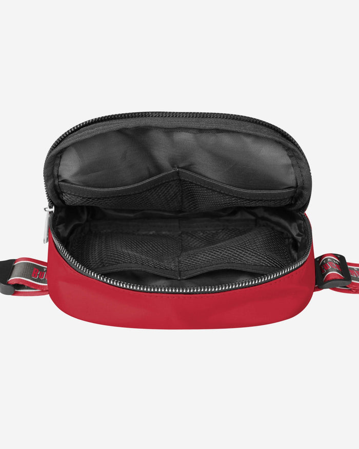 Tampa Bay Buccaneers Team Wordmark Crossbody Belt Bag FOCO - FOCO.com