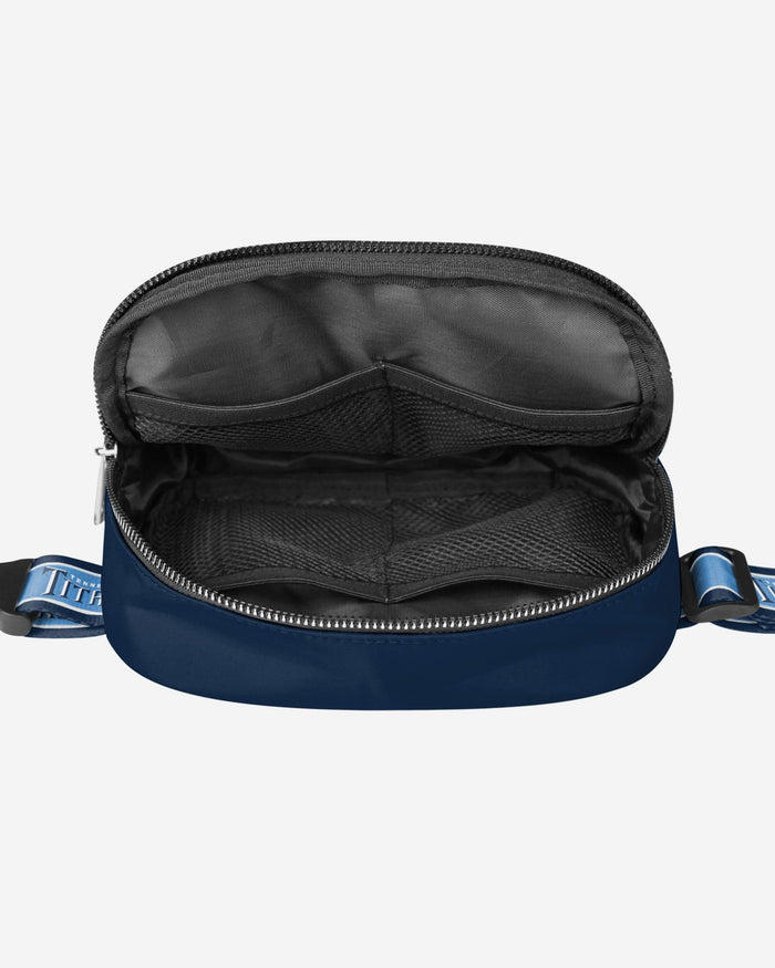 Tennessee Titans Team Wordmark Crossbody Belt Bag FOCO - FOCO.com