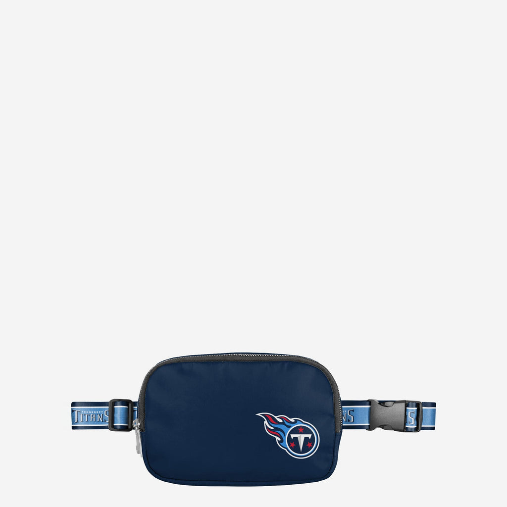 Tennessee Titans Team Wordmark Crossbody Belt Bag FOCO - FOCO.com