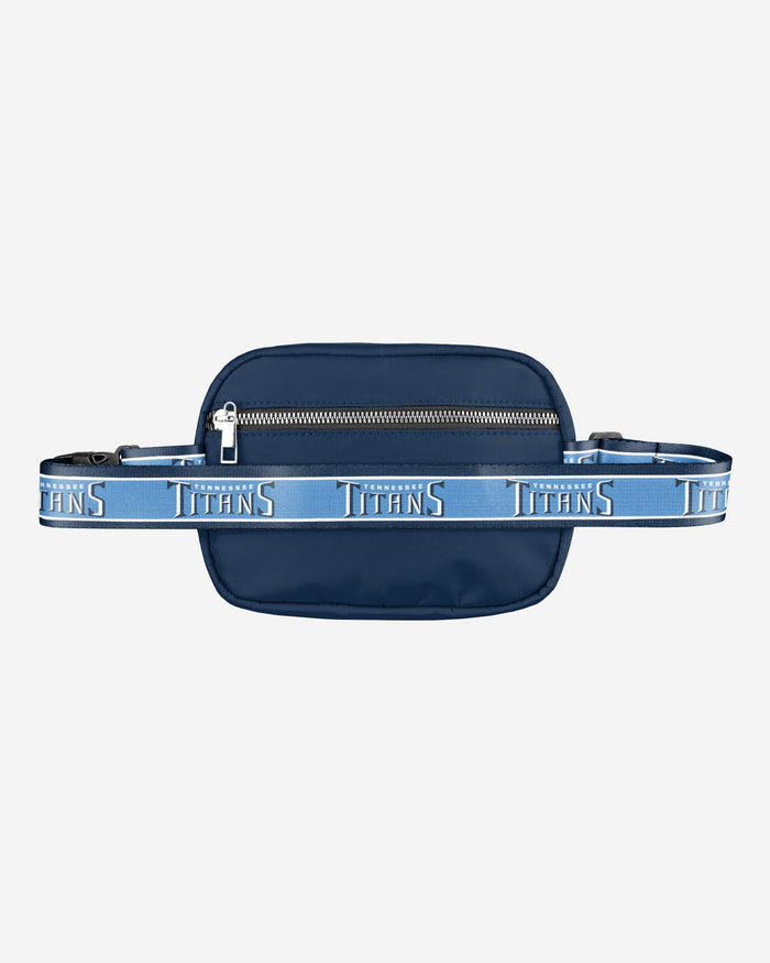 Tennessee Titans Team Wordmark Crossbody Belt Bag FOCO - FOCO.com