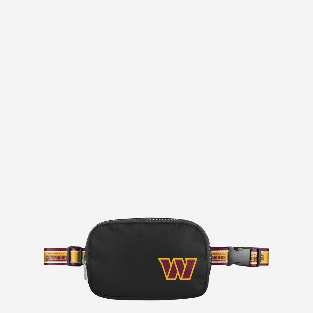 Washington Commanders Team Wordmark Crossbody Belt Bag FOCO - FOCO.com