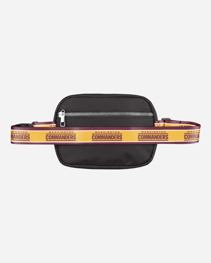 Washington Commanders Team Wordmark Crossbody Belt Bag FOCO - FOCO.com